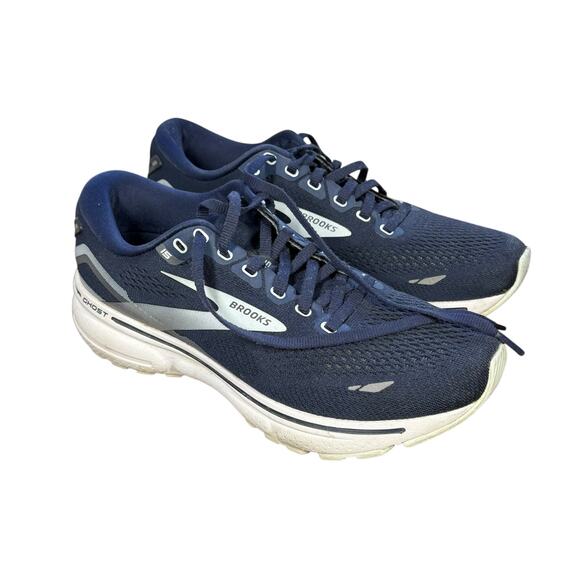 Brooks Ghost 15 Navy Running Shoes Diabetic Certified Size 8 - Picture 6 of 11